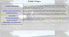 Desktop Screenshot of pokiespages.com